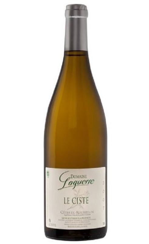 Photographie d'une bouteille de vin blanc Laguerre Le Ciste 2019 Cdroussi Blc 75cl Crd