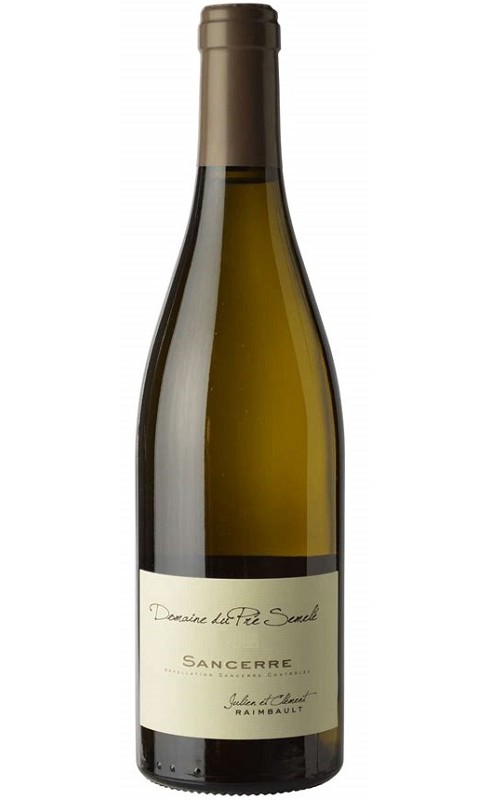 Photographie d'une bouteille de vin blanc Pre Semele Sancerre 2020 Blc 75cl Crd
