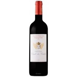 Photographie d'une bouteille de vin rouge Cht Comte Des Cordes 2019 St-Emilion Rge 75 Cl Crd