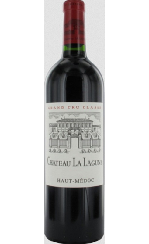 Photographie d'une bouteille de vin rouge Cht La Lagune 2021 Ht-Medoc Rge Bio 75 Cl Crd