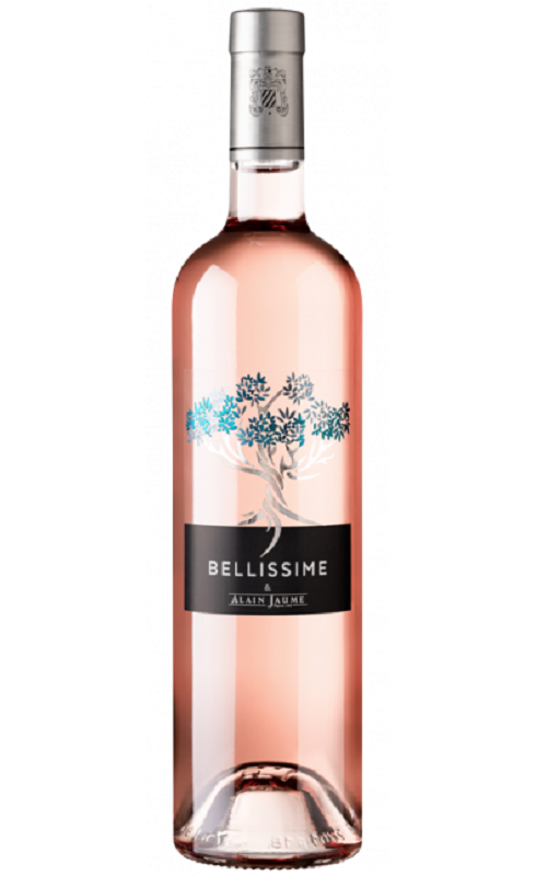 Photographie d'une bouteille de vin rosé Jaume Bellissime 2021 Cdr Rose 75cl Crd