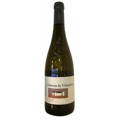 Photographie d'une bouteille de vin blanc Villeneuve Saumur 2021 Blc Bio 75cl Crd