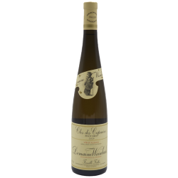 Photographie d'une bouteille de vin blanc Weinbach Pinot Gris Clos Des Capucins 2020 Blc 75cl Crd