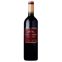 Photographie d'une bouteille de vin rouge Bessou Cht De Tabuteau 2021 St-Emilion Lussac Rge 75cl Crd