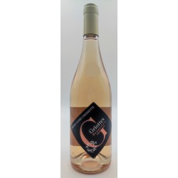 Photographie d'une bouteille de vin rosé Chermette Rose 2022 Bjls Griottes Rose 75cl Crd