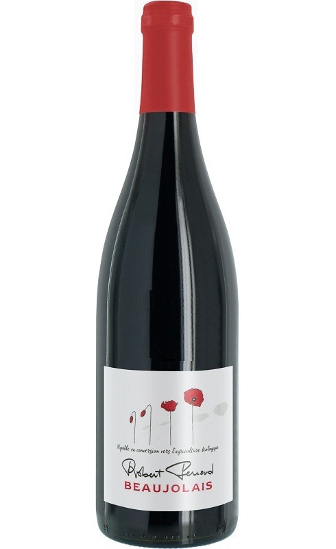 Photographie d'une bouteille de vin rouge Perroud Vignoble En Conversion 2022 Bjs Rge 75cl Crd
