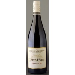 Photographie d'une bouteille de vin rouge Bonserine La Sarrasine 2020 Cote-Rotie Rge 75cl Crd