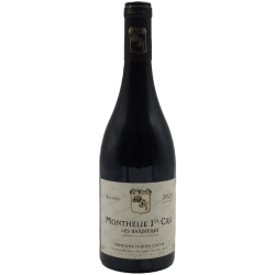 Photographie d'une bouteille de vin rouge Coche Les Barbieres 1er Cru 2020 Monthelie Rge 75cl Crd