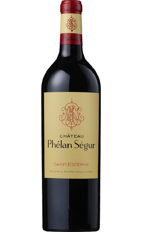 Photographie d'une bouteille de vin rouge Cht Phelan Segur Cb6 2021 St-Estephe Rge 75cl Crd