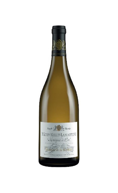 Photographie d'une bouteille de vin blanc Burrier Montagne De Cra 2021 Milly-Lamartine Blc 75cl Crd