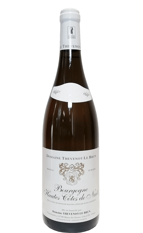 Photographie d'une bouteille de vin blanc Thevenot Htes-Cote De Nuit 2021 Blc 75cl Crd