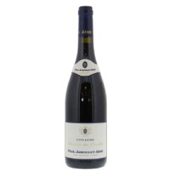 Photographie d'une bouteille de vin rouge Jaboulet Les Pierrelles 2015 Cote-Rotie Rge 75 Cl Crd