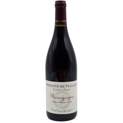 Photographie d'une bouteille de vin rouge Villaine Bourgogne 2021 Rge Bio 75cl Crd