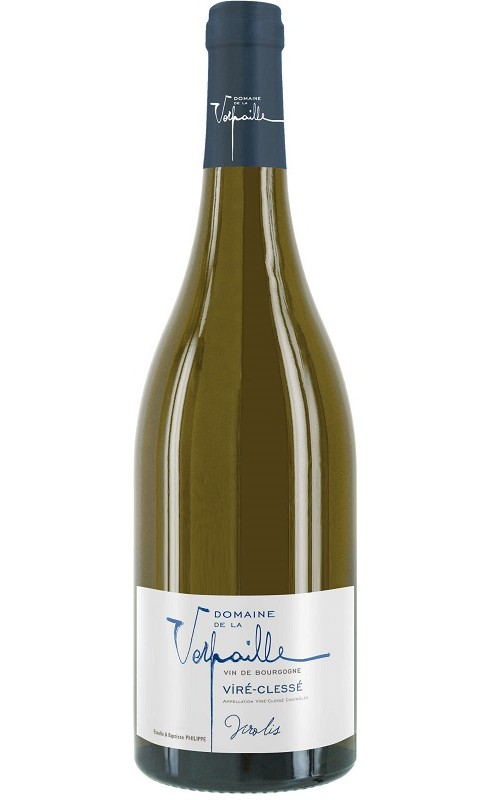 Photographie d'une bouteille de vin blanc Verpaille Virolis 2022 Vire-Clesse Blc Bio 75cl Crd