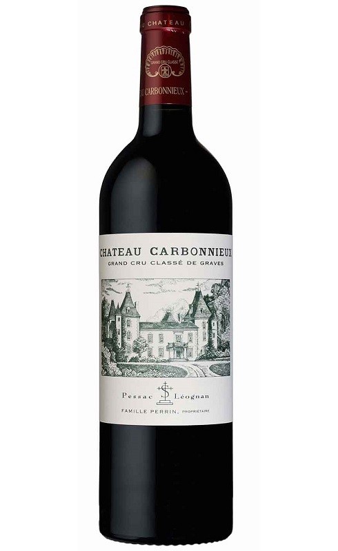 Photographie d'une bouteille de vin rouge Cht Carbonnieux 2021 Pessac-Leognan Rge 75cl Crd