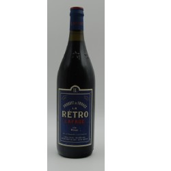 Photographie d'une bouteille de vin rouge Lafage La Retro 2023 Igp Cote Catalanes Rge 1 L Crd
