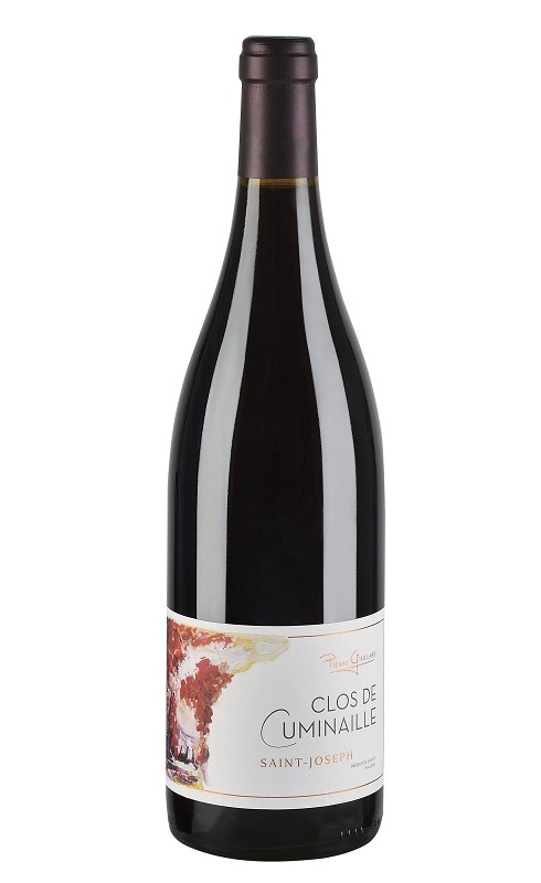 Photographie d'une bouteille de vin rouge Gaillard Clos De Cuminaille 2021 St-Joseph Rge 75cl Crd