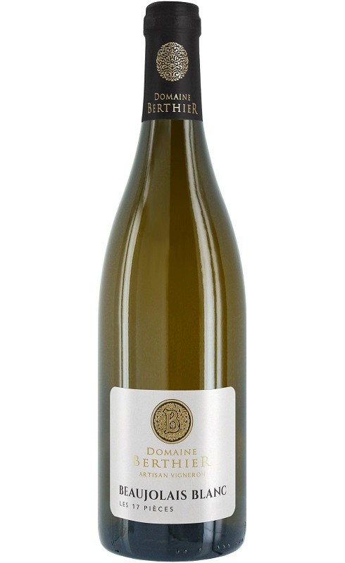 Photographie d'une bouteille de vin blanc Berthier Reserve Des 17 Pieces 2022 Bjls Blc 75cl Crd