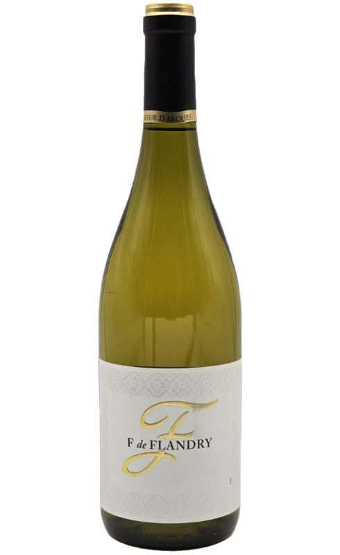 Photographie d'une bouteille de vin blanc Sieurs D Arques F De Flandry 2018 Limoux Blc 75cl Crd