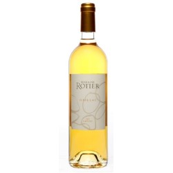 Photographie d'une bouteille de vin blanc Rotier Les Gravels 2019 Gaillac Blc Bio Mx 75cl Crd
