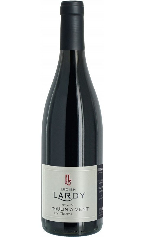 Photographie d'une bouteille de vin rouge Lardy Lu  Les Thorins 2022 Mav Rge 75cl Crd