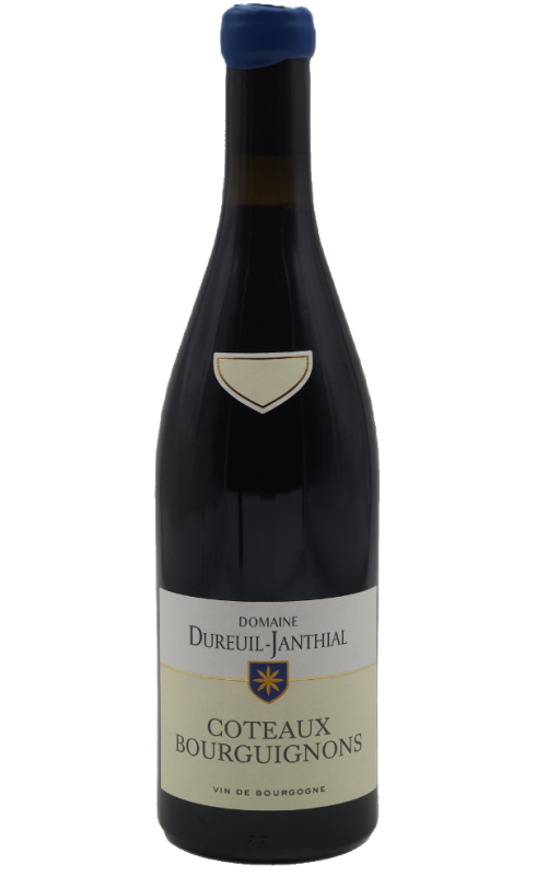 Photographie d'une bouteille de vin rouge Dureuil-Janthial Coteaux Bourguignon 2020 Bgne Rge 75clcrd