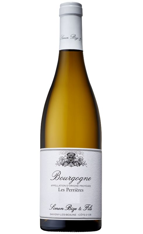 Photographie d'une bouteille de vin blanc Bize Les Perrieres 2020 Bgne Blc 75cl Crd