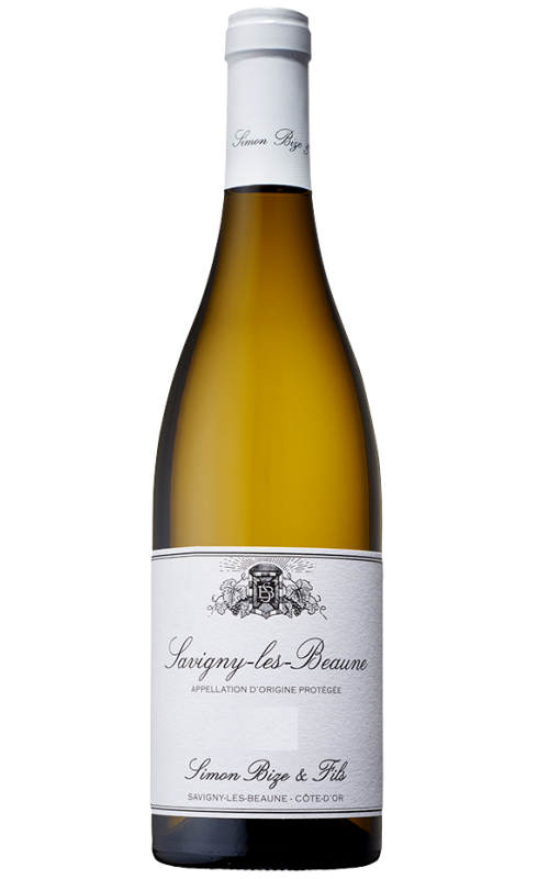 Photographie d'une bouteille de vin blanc Bize Savigny-Les-Beaune 2020 Blc 75cl Crd