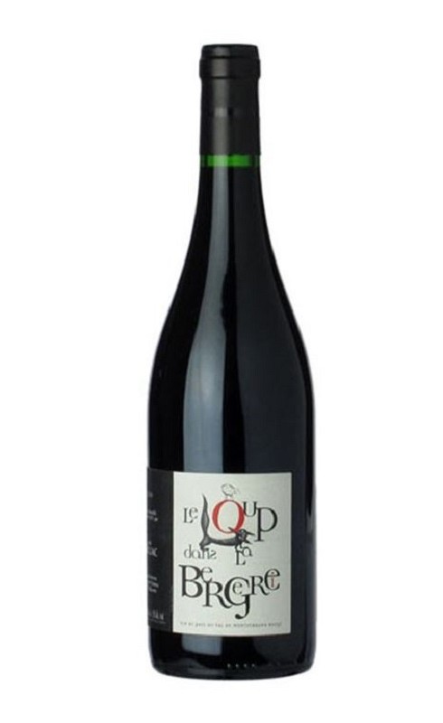 Photographie d'une bouteille de vin rouge Hortus Loup Dans La Bergerie 2022 Herault Rge 1 5 L Crd