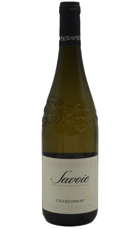 Photographie d'une bouteille de vin blanc Perrier Chardonnay 2022 Savoie Blc 75cl Crd