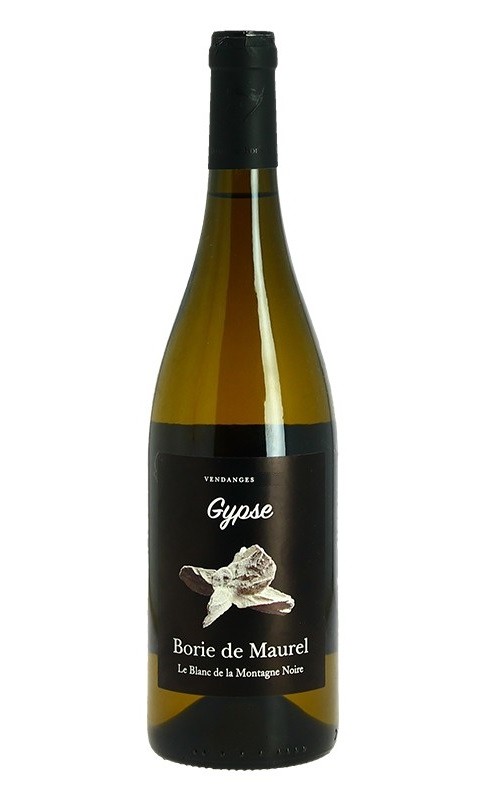 Photographie d'une bouteille de vin blanc Borie Gypse 2022 Vdf Blc Bio 75cl Crd