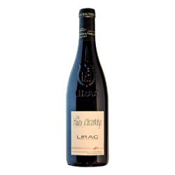Photographie d'une bouteille de vin rouge Tavel Les Hauts D Acantalys 2021 Lirac Rge 75cl Crd