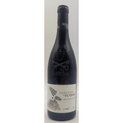 Photographie d'une bouteille de vin rouge Panisse Le Mas 2021 Chtneuf Rge 75cl Crd