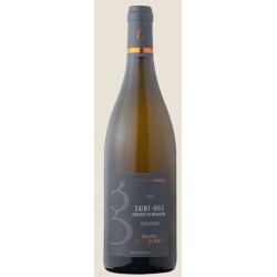 Photographie d'une bouteille de vin blanc Gueguen Saint-Bris 2022 Blc 75 Cl Crd