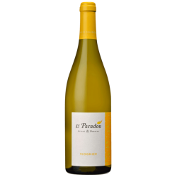 Photographie d'une bouteille de vin blanc Pesquie Paradou Viognier 2022 Igp Medit Blc 75cl Crd