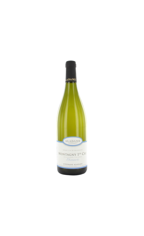 Photographie d'une bouteille de vin blanc Aladame Decouverte 2022 Montagny 1er Cru Blc 75cl Crd