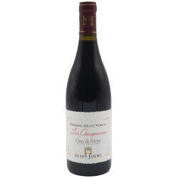 Photographie d'une bouteille de vin rouge Jaume Les Champauvins 2021 Cdr Village Rge Bio 1 5 L Crd