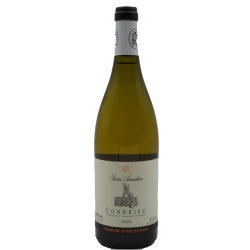 Photographie d'une bouteille de vin blanc Amadieu Condrieu 2021 Condrieu Blc 75cl Crd