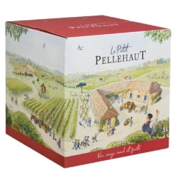 Photographie d'une bouteille de vin rouge Pellehaut Le Petit Pellehaut Igp Cdgascon Rge 5 L Crd