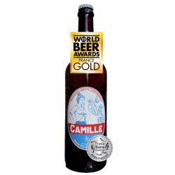 Photographie d'une bouteille de bière Brasseries Motte-Cordonnier La Camille 4 5 75cl Crd