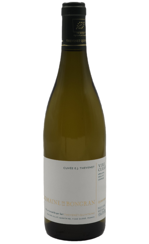 Photographie d'une bouteille de vin blanc Thevenet Dom De Bongran 2019 Vire-Clesse Blc 75 Cl Crd