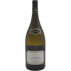 Photographie d'une bouteille de vin blanc Chablisienne Les Venerables 2017 Chablis Blc 1 5 L Crd