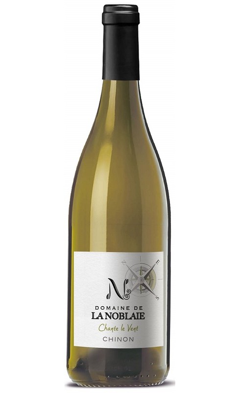 Photographie d'une bouteille de vin blanc La Noblaie Chante Le Vent 2022 Chinon Blc 75cl Crd