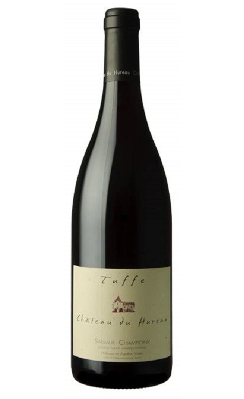 Photographie d'une bouteille de vin rouge Hureau Tuffe 2021 Saumur Champ Rge 75cl Crd