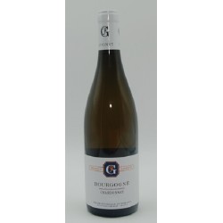 Photographie d'une bouteille de vin blanc Gavignet Chardonnay 2021 Bgne Blc 75cl Crd