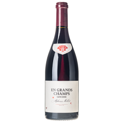 Photographie d'une bouteille de vin rouge Mellot En Grand Champs 2019 Sancerre Rge Bio 1 5 L Crd