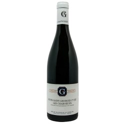 Photographie d'une bouteille de vin rouge Gavignet Les Chaboeufs 2020 Nuits St Geo Rge 75cl Crd