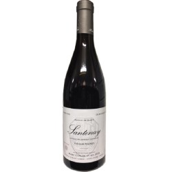 Photographie d'une bouteille de vin rouge Colin Santenay Vv 2020 Rge 75cl Crd