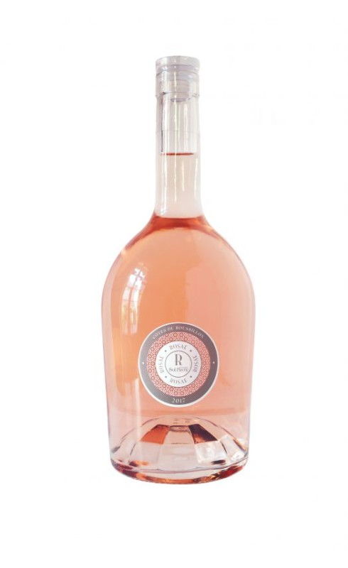 Photographie d'une bouteille de vin rosé Solpayre Rosae 2023 Cdroussi Rose 75cl Crd
