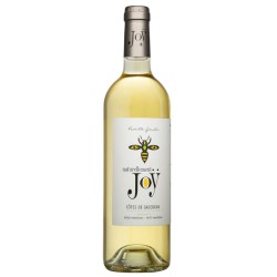 Photographie d'une bouteille de vin blanc Joy Naturellement Joy 2021 Cdgascon Blc Mx 75cl Crd